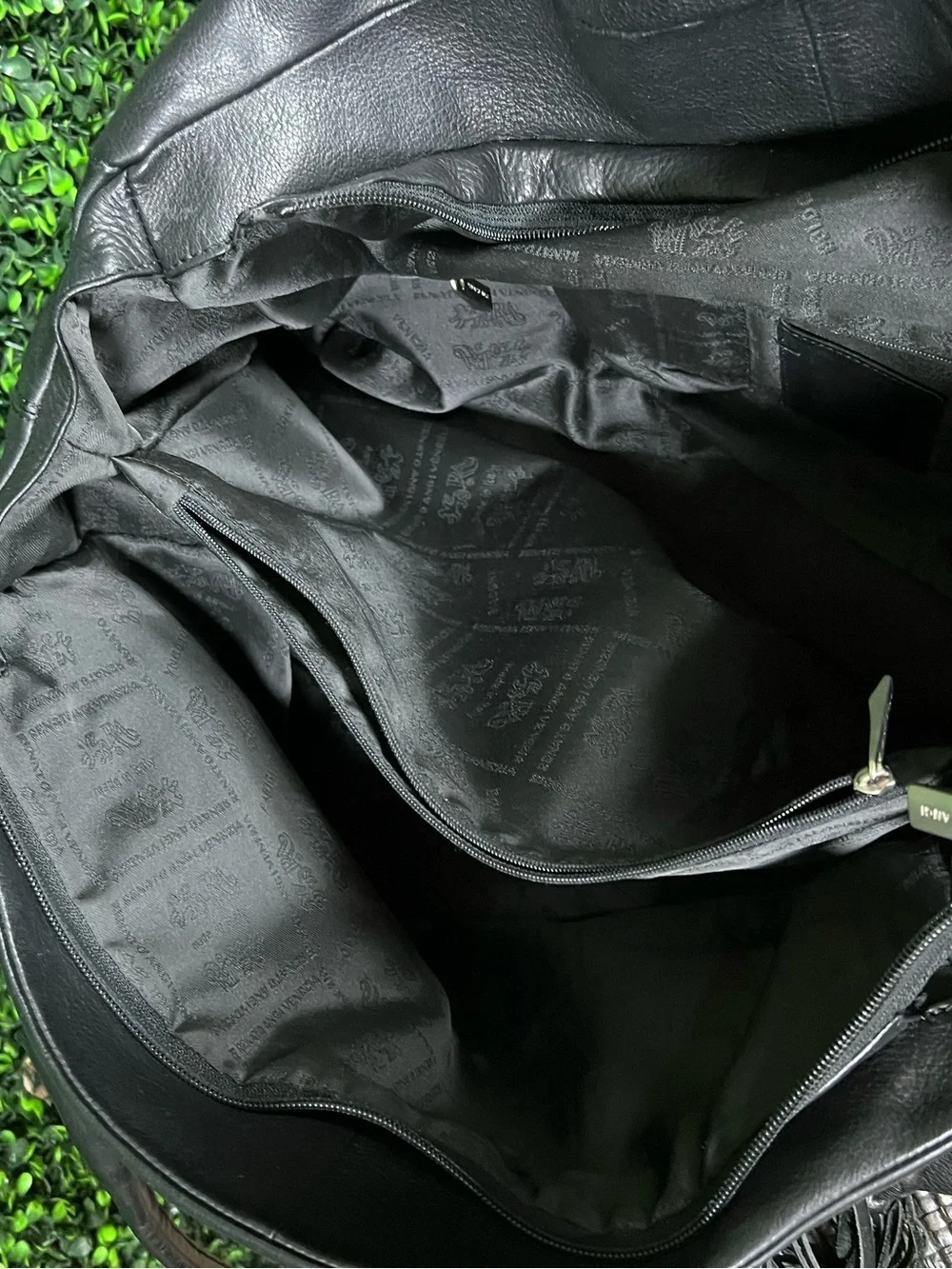 RENATO ANGI | Italian Leather Satchel/Duffle Bag